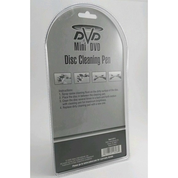 Wholesale Lot Digital Concepts DVD Mini DVD Disc Cleaning Pen Lit #LP3 (30 pcs) - Picture 2 of 2